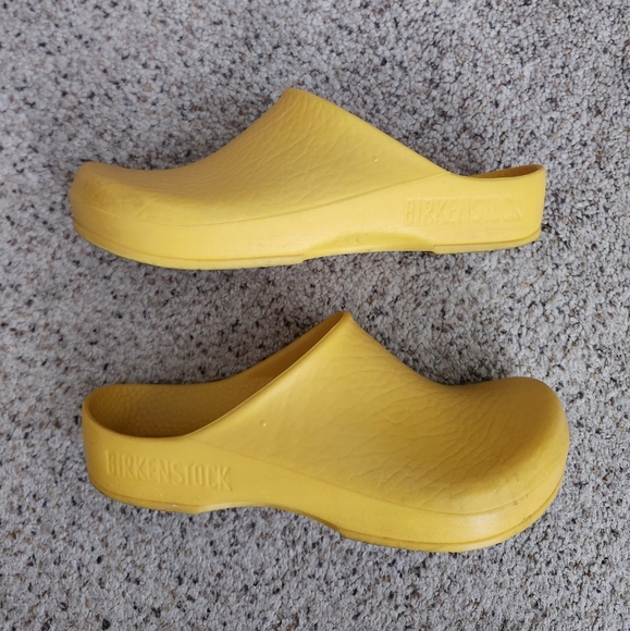 Birkenstock Yellow Clogs - Picture 3 of 12